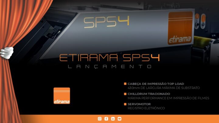 Etirama Anuncia Lançamento Revolucionário da Máquina SPS4 na Flexo & Labels Expo 2024 2024