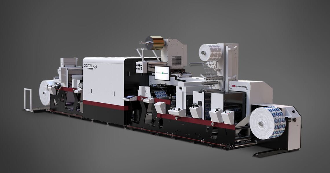 Mark Andy e Domino Lançam Impressora Híbrida DSiQ-730 de 1200dpi na Labelexpo Americas