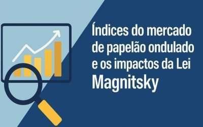 Índices do mercado de papelão ondulado: projeções 2025 e impactos da Lei Magnitsky