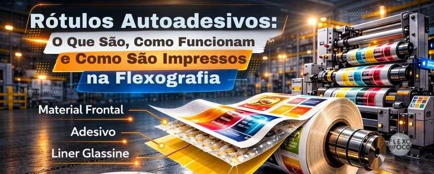 Rótulos Autoadesivos: Guia Técnico de Estrutura e Impressão Flexográfica
