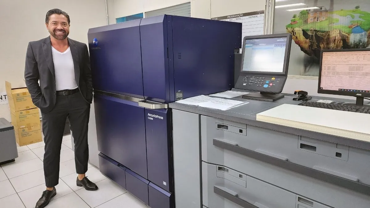 RR Print anuncia instalação da AccurioPress C12010 RR Print amplia parceria com a Konica Minolta e instala a AccurioPress C12010 em Guarulhos