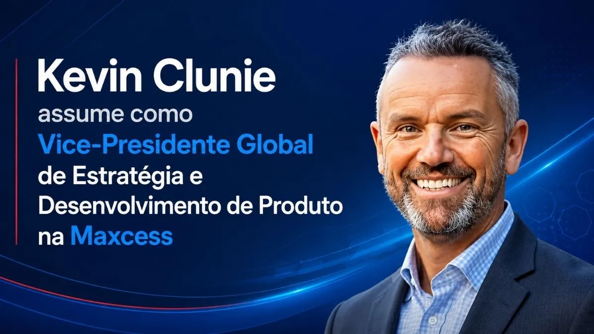 Kevin Clunie – VP Global de Estratégia e Desenvolvimento de Produto da Maxcess Kevin Clunie, novo Vice-Presidente Global de Estratégia e Desenvolvimento de Produto da Maxcess
