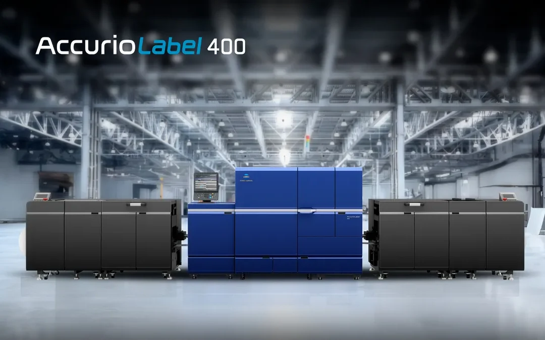 Konica Minolta destaca sua linha AccurioLabel na Flexo & Labels Expo 2026