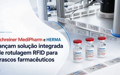 Schreiner MediPharm e HERMA: etiquetagem RFID para frascos com zero quebra na interpack