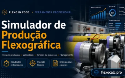 Simulador de Produção Flexográfica · Flexo In Foco