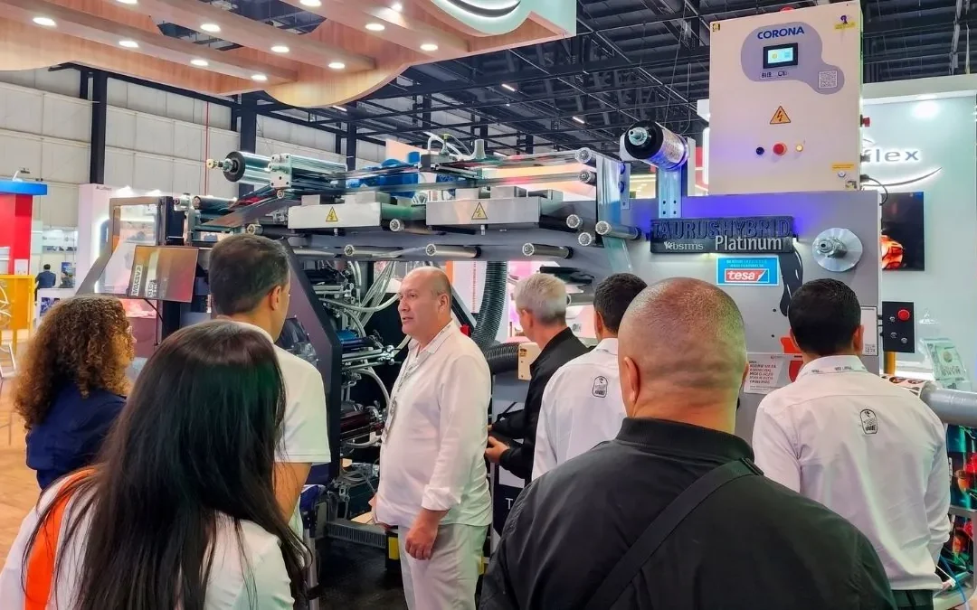 Reinaflex amplia linha de equipamentos e lança Taurus Hybrid Platinum na Flexo & Labels Expo 2026