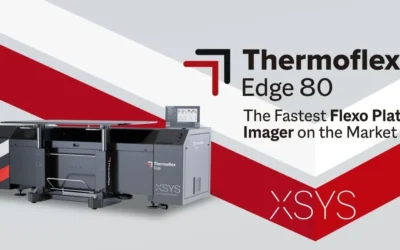 XSYS lança ThermoFlex Edge 80 para imageamento de chapas flexográficas de alta velocidade