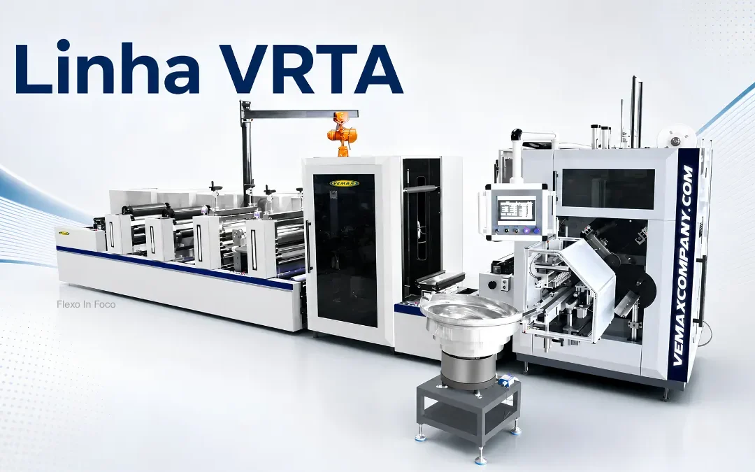Vemax apresentará série VRTA de rebobinadoras turret na LOUPE Americas 2026 com tecnologia No Glue